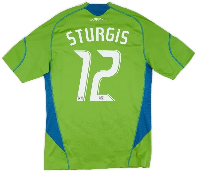 adidas 2009 Seattle Sounders Match Issue Home Shirt Sturgis #12