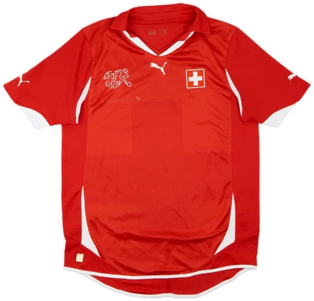 Puma 2010-11 Switzerland Home Shirt - 6/10 - (XL.Boys)
