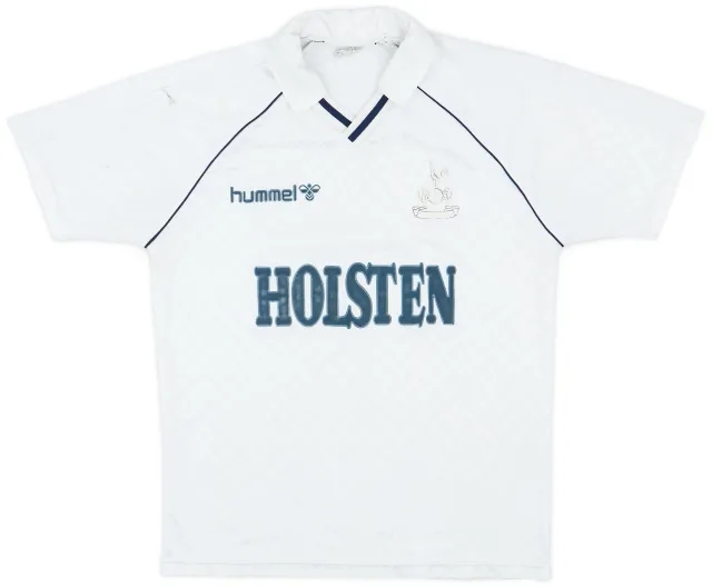 Hummel 1987-89 Tottenham Home Shirt - 4/10 - (M)