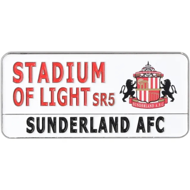 Fanatics Sunderland Street Sign Fridge Magnet