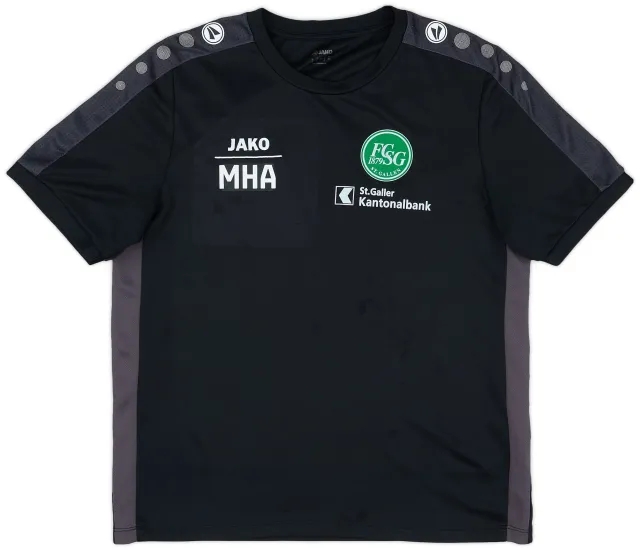 Jako 2022-23 St Gallen Staff Issue Training Shirt #MHA - 5/10 - (S)