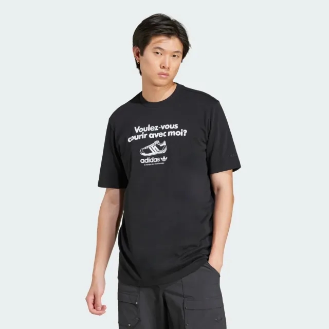 adidas Originals Voulez-Vous Graphic T-Shirt, Black