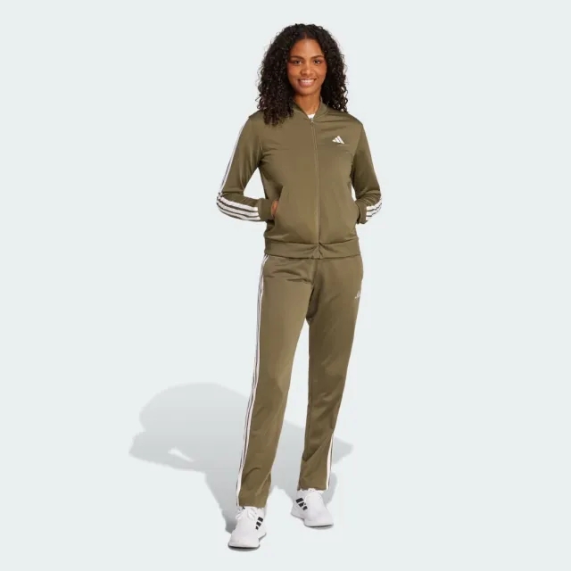 adidas Women Essentials 3 Stripes Track Suit