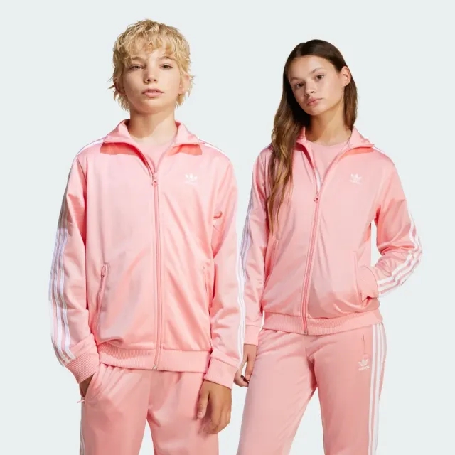 adidas Originals Girls Adicolor Firebird Track Top - Pink - Size XL/G - Pink