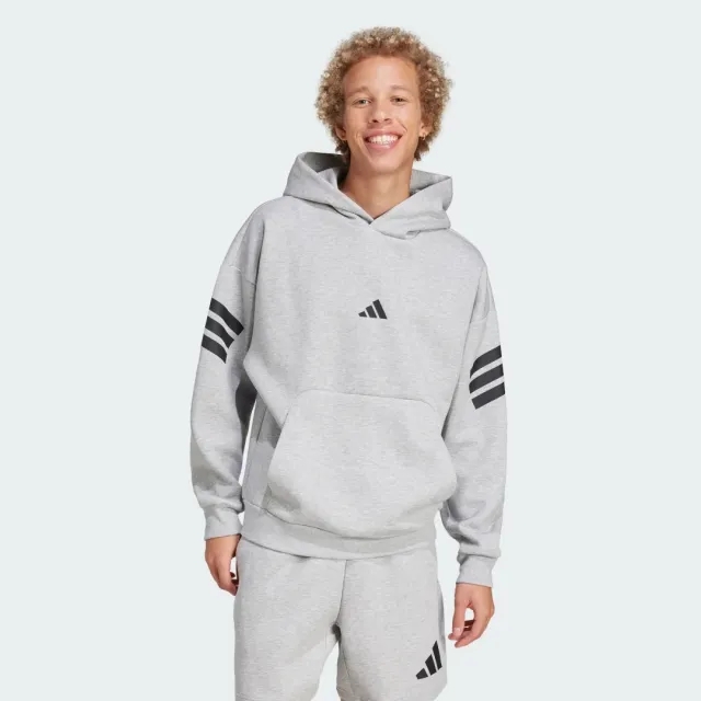 adidas Men Future Icons 3 Stripes Hoodie