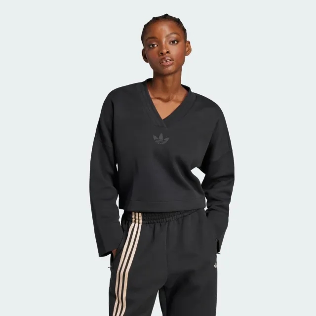 Adidas Originals Deep V Neck Sweatshirt