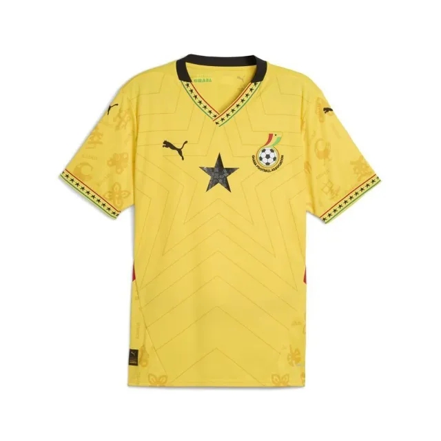 Puma Ghana Mens SS Away Shirt 2025
