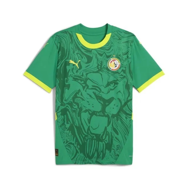 PUMA Senegal 2025 Away Jersey Men, Sport Green/Electric Lime