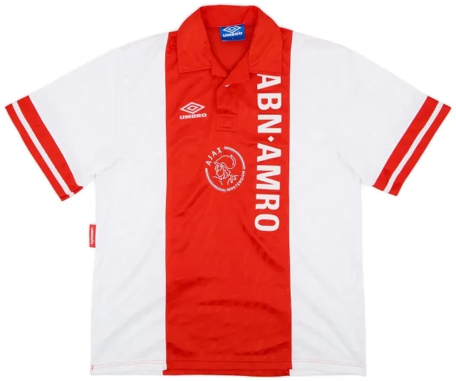 Umbro 1993-94 Ajax Home Shirt - 6/10 - (L)