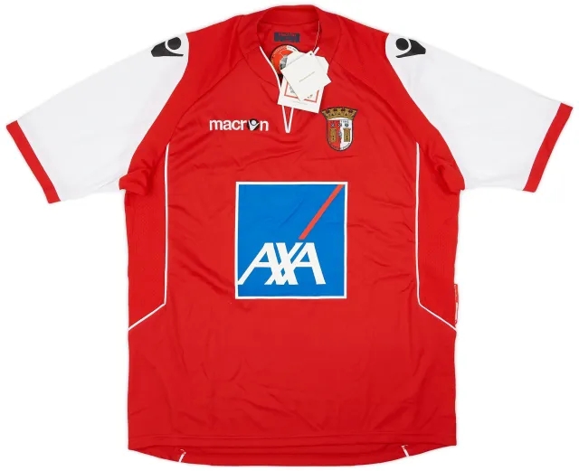 Macron 2010-11 Braga Home Shirt (M)