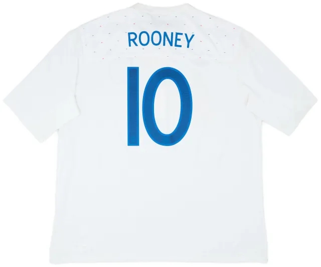 Umbro 2010-11 England Home Shirt Rooney #10 (3XL)