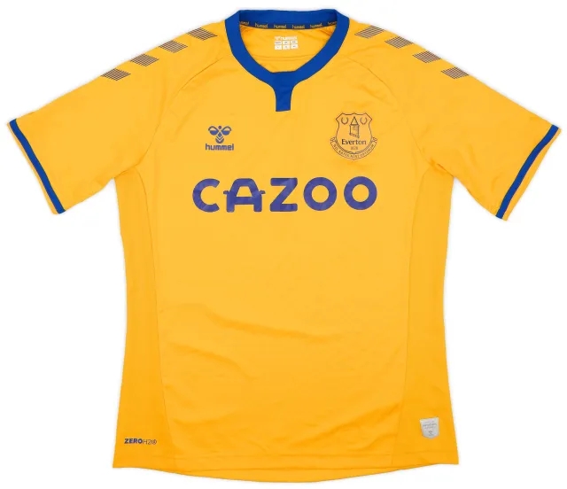 Hummel 2020-21 Everton Away Shirt - 8/10 - (L)