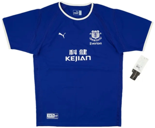 Puma 2003-04 Everton Home Shirt (XL.Boys)