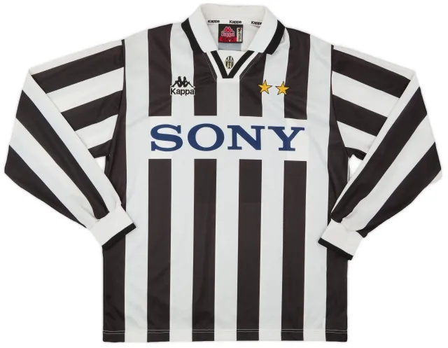 Kappa 1995-97 Juventus Home L/S Shirt - 7/10 - (S)