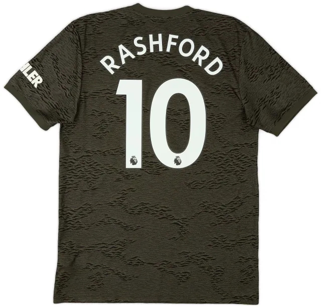 adidas 2020-21 Manchester United Away Shirt Rashford #10 - 9/10 - (M)