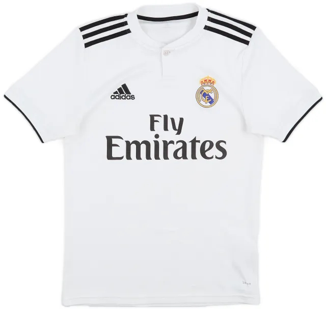 adidas 2018-19 Real Madrid Home Shirt - 8/10 - (XS)