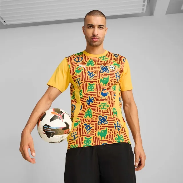 Puma Ghana Mens SS Pre-Match Away Shirt 2025