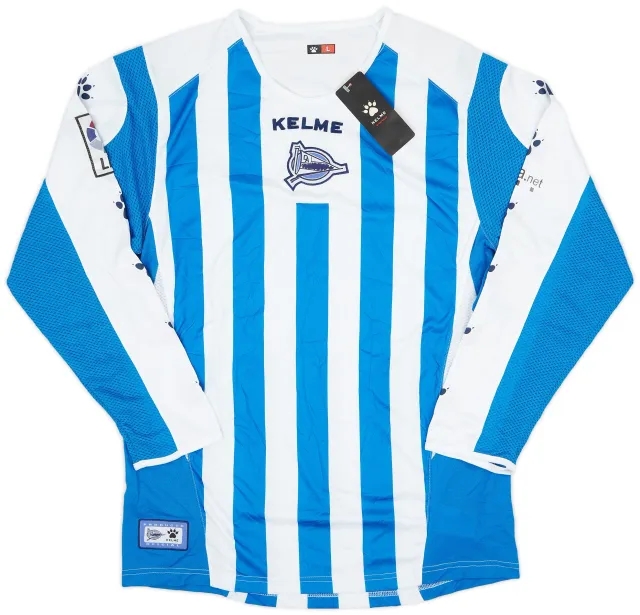Kelme 2006-07 Alaves Home L/S Shirt (L)