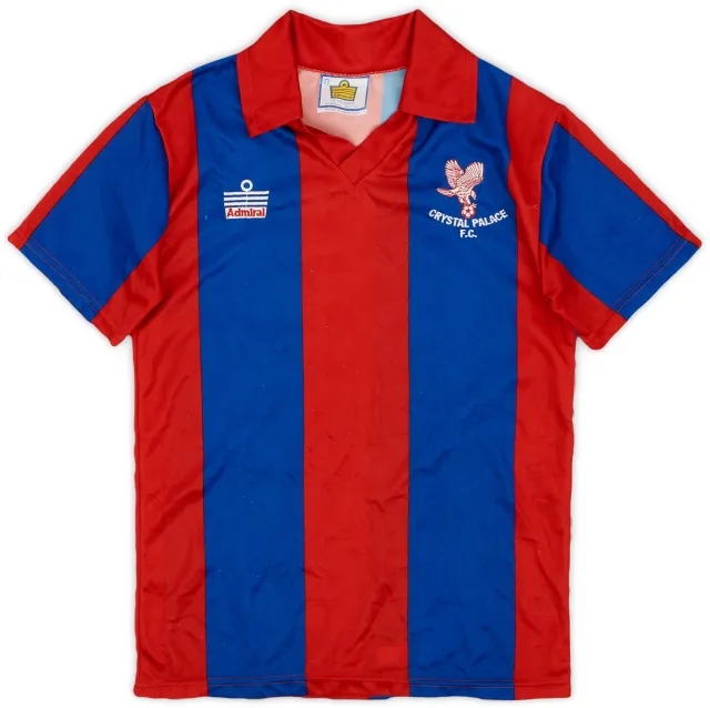 Admiral 1987-88 Crystal Palace Home Shirt - 8/10 - (Y)