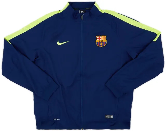 2014-15 Barcelona Nike Track Jacket - 9/10 - (XL)