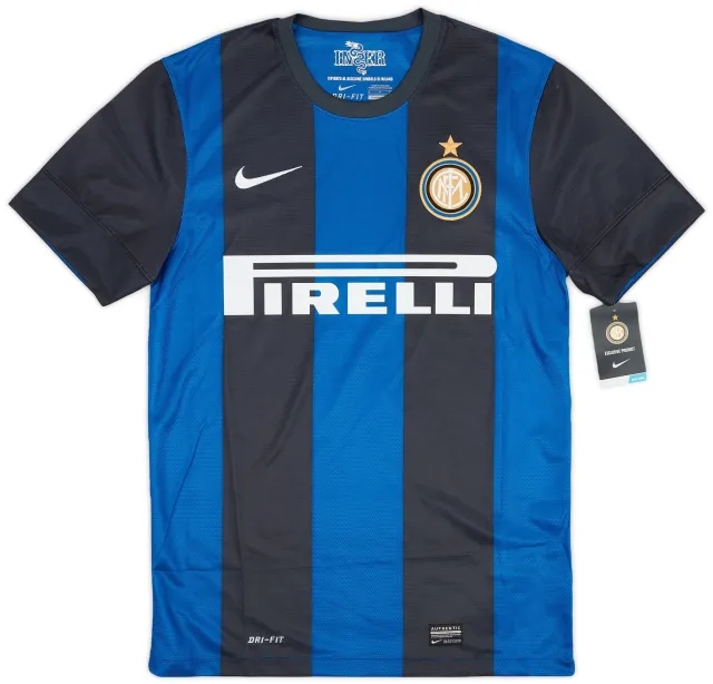 Nike 2012-13 Inter Milan Home Shirt (S)