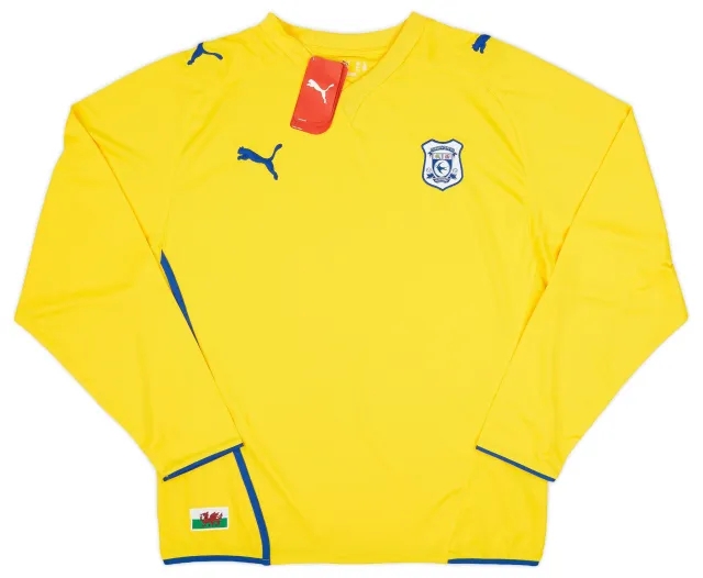 Puma 2009-10 Cardiff Away L/S Shirt (M)