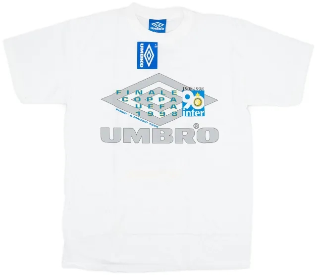 1998 Inter Milan Umbro 'Signed' Graphic Tee (XL)