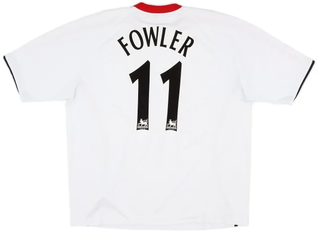 Reebok 2005-06 Liverpool Away Shirt Fowler #11 - 6/10 - (XXL)