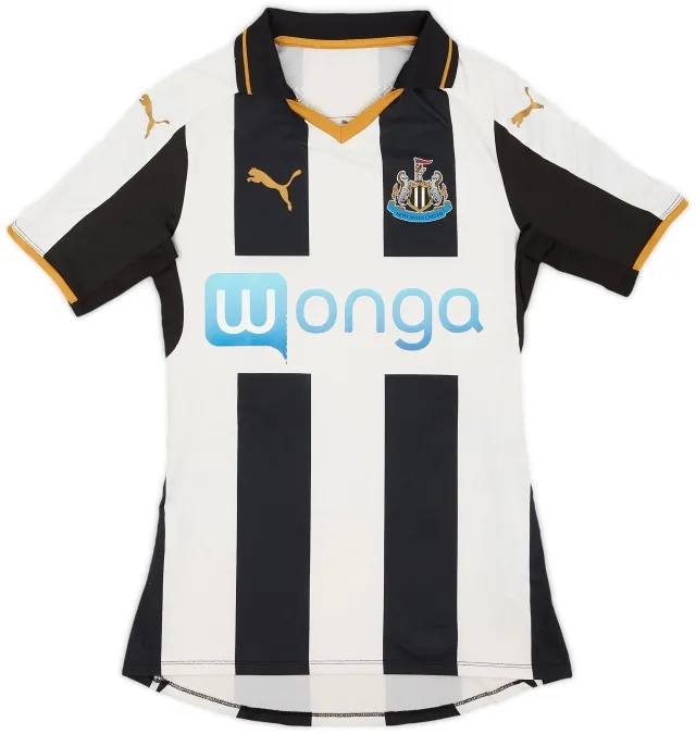 Puma 2016-17 Newcastle Authentic Home Shirt - 6/10 - (M)