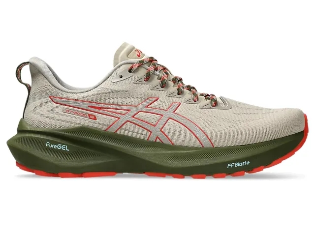 ASICS GT-2000 13 TR Trail Running Shoe Men - Beige, Black