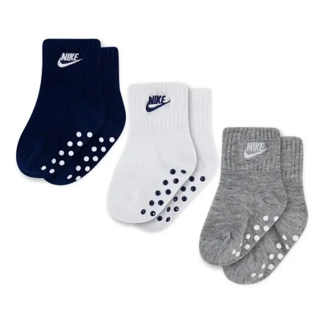 Nike Kids Ankle 3 Pack - Blue