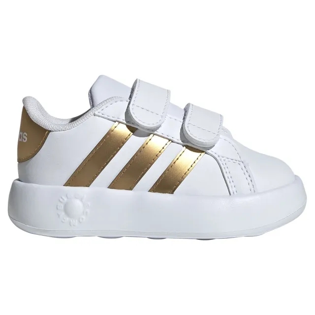 adidas  GRAND COURT 2.0 CF I  girls's Children's Shoes (Trainers) in White