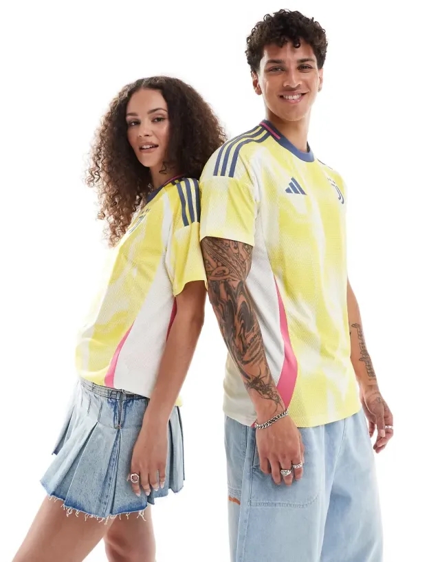 Adidas Football Juventus 24/25 Away Shirt In Yellow