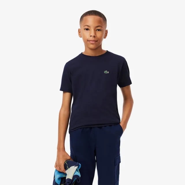 Lacoste Ultra Dry Technical Cotton Sport T-shirt - Midnight Blue
