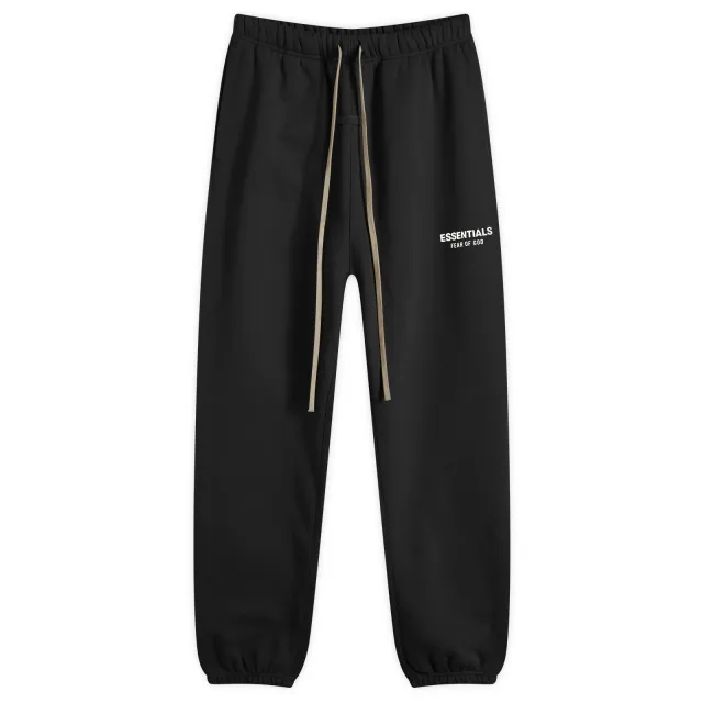 Asics Fear of God ESSENTIALS Men's Core Logo Fleece Essential Sweat Pant Black