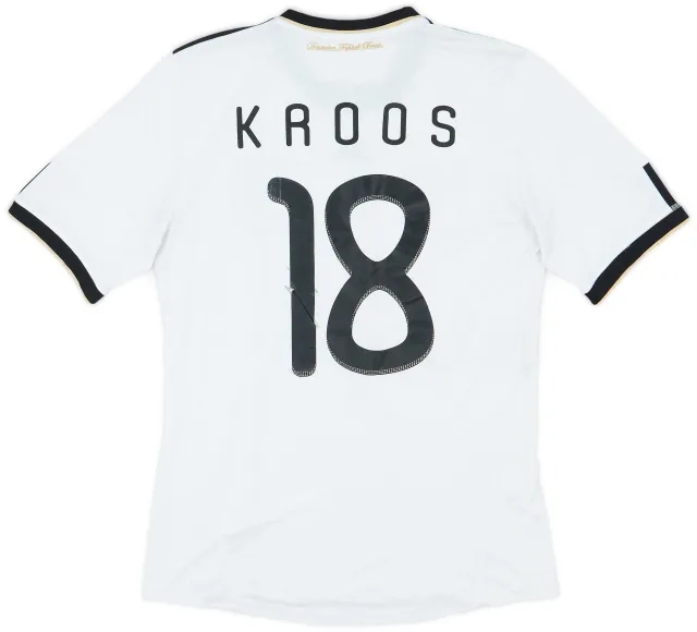 adidas 2010-11 Germany Home Shirt Kroos #18 - 7/10 - (M)