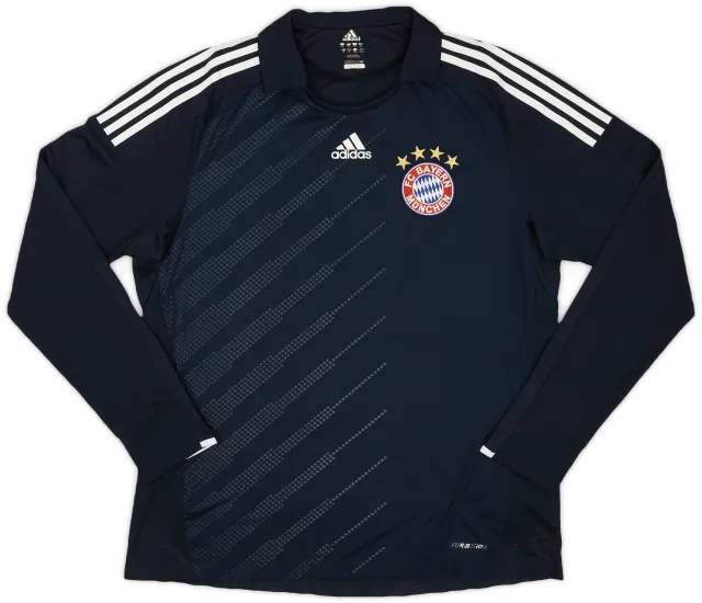adidas 2008-09 Bayern Munich Player Issue Away L/S Shirt - 8/10 - (XL)