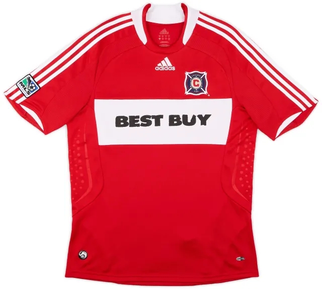 adidas 2008-09 Chicago Fire Home Shirt - 7/10 - (M)