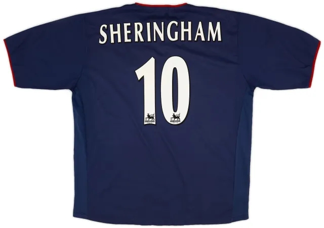 2003-04 Portsmouth Away Shirt Sheringham #10 - 9/10 - (XXL)
