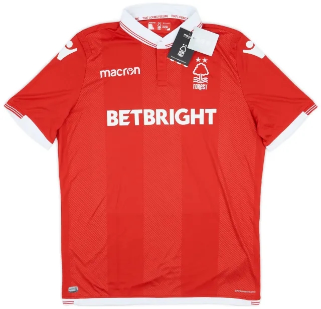 Macron 2018-19 Nottingham Forest Home Shirt (XL.Boys)