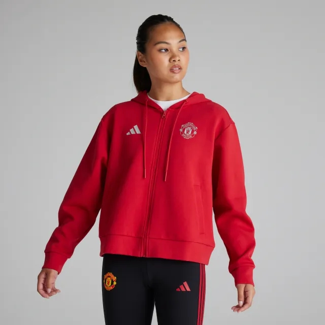 adidas Manchester United Anthem Jacket Womens
