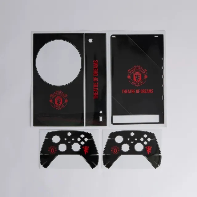 Sports Merchandise Manchester United Xbox Series S Console Skin Bundle Black