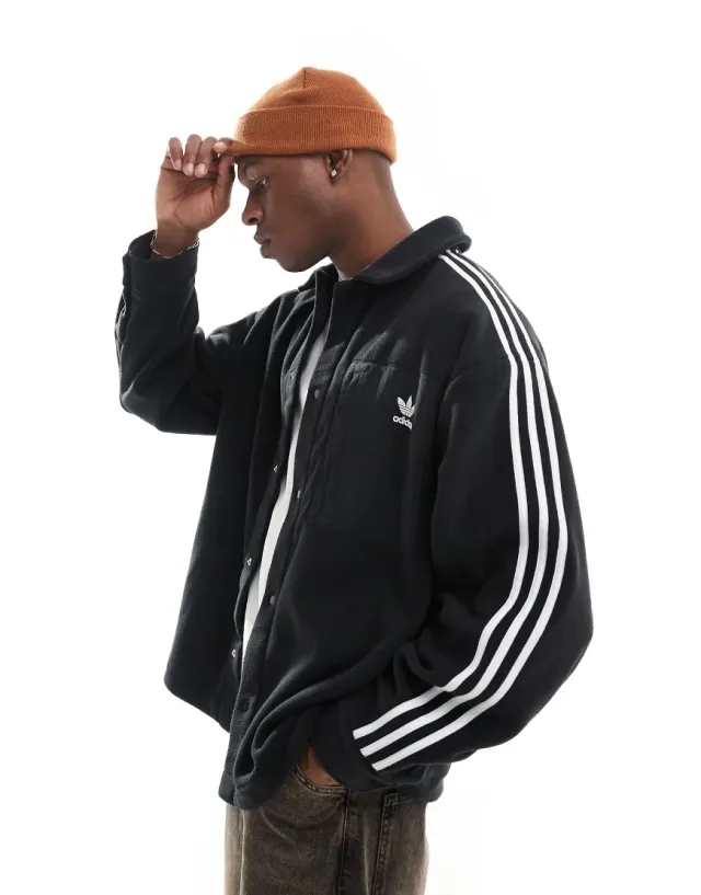 Adidas Originals Polar Shirt In Black