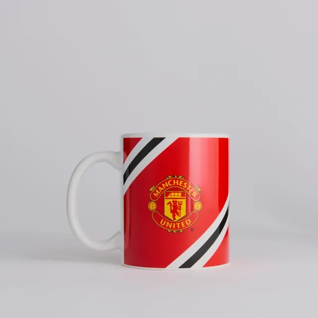 FOCO Manchester United Core Stripe Mug Red