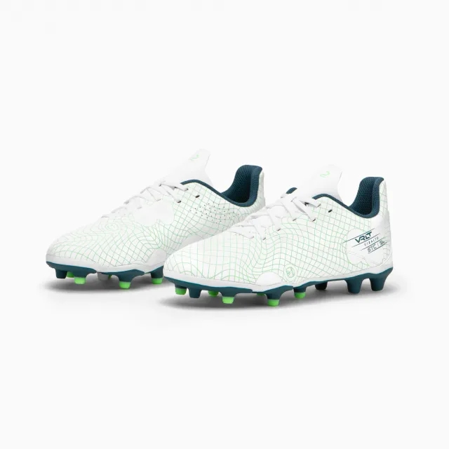 Kipsta Kids' Lace-Up Football Boots Viralto I Fg - Ice Green