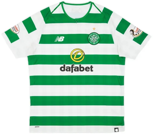 NewBalance 2018-19 Celtic Home Shirt - 7/10 - (L)