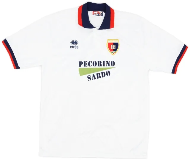 Errea 1993-95 Cagliari Away Shirt - 9/10 - (XL)