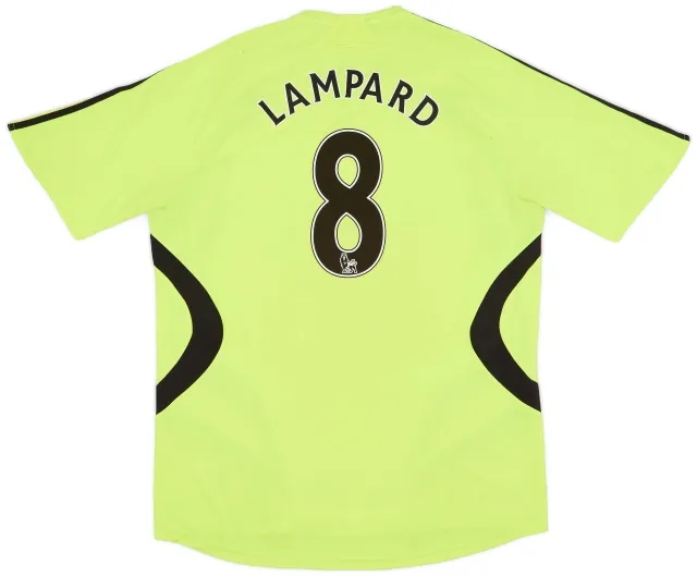 adidas 2007-08 Chelsea Away Shirt Lampard #8 - 6/10 - (XL)