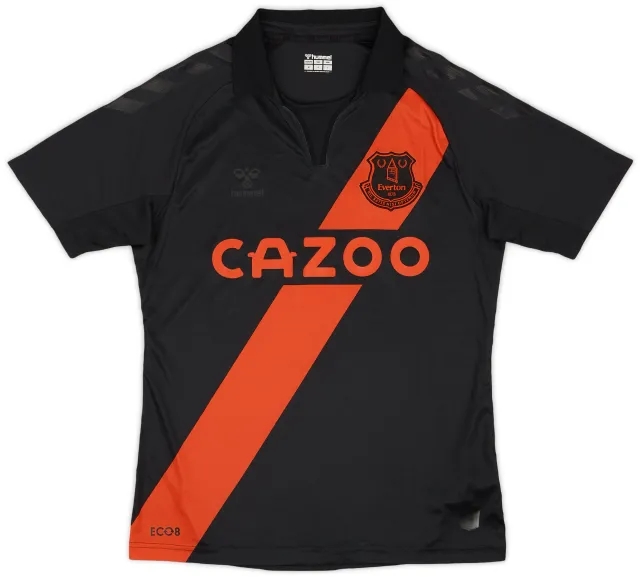 Hummel 2021-22 Everton Away Shirt - 8/10 - (M)