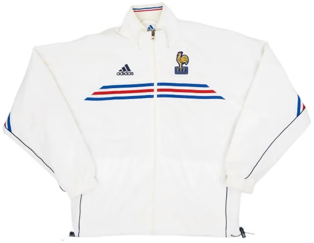 1998-00 France adidas Track Jacket - 8/10 - (M)